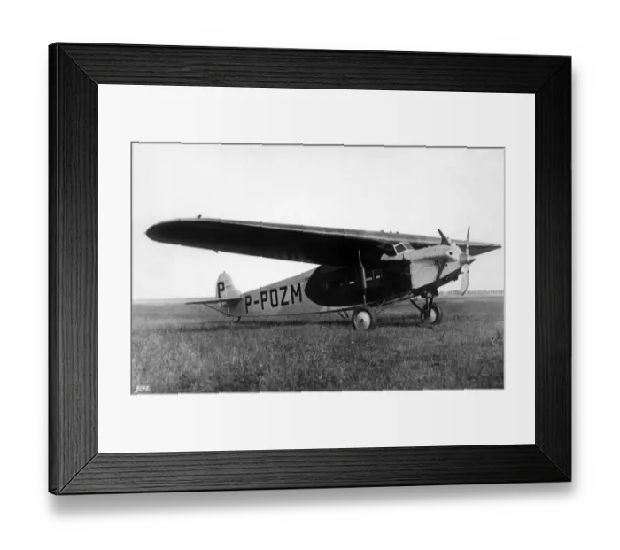 Framed Print : A LOT Fokker FVIIa P-POZM Maryla Framed Print : A LOT Fokker FVIIa P-POZM Maryla