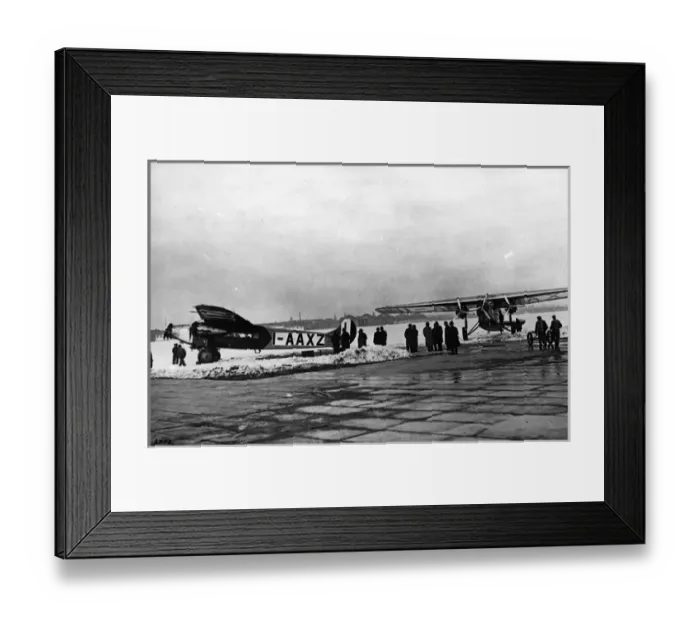 Framed Print : Officine Ferroviarie Meridionali-manufactured Fokker FVIIb-3 Framed Print : Officine Ferroviarie Meridionali-manufactured Fokker FVIIb-3