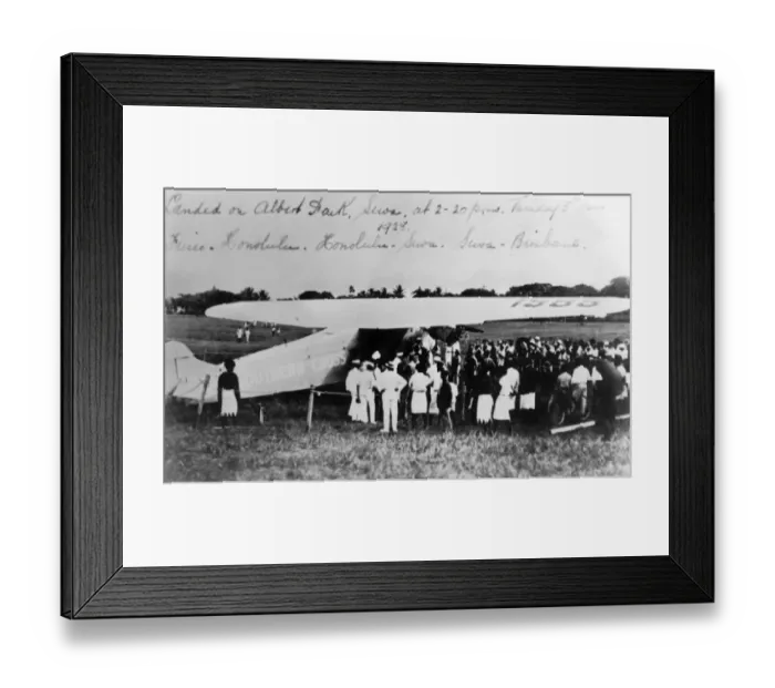 Framed Print : Fokker FVIIa-3m VH-USU Southern Cross Framed Print : Fokker FVIIa-3m VH-USU Southern Cross