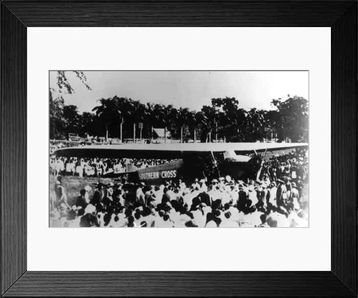 Framed Print : Fokker FVIIa-3m VH-USU Southern Cross Framed Print : Fokker FVIIa-3m VH-USU Southern Cross