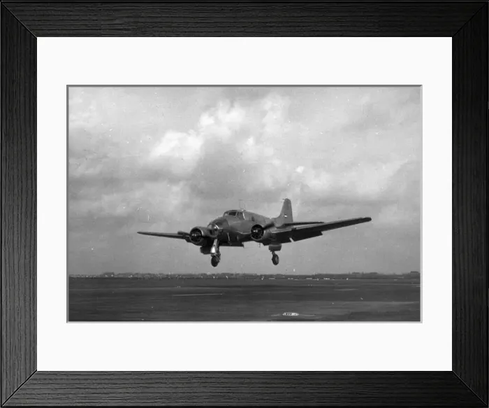 Framed Print : The sole Fokker S13 PH-NDW crew trainer