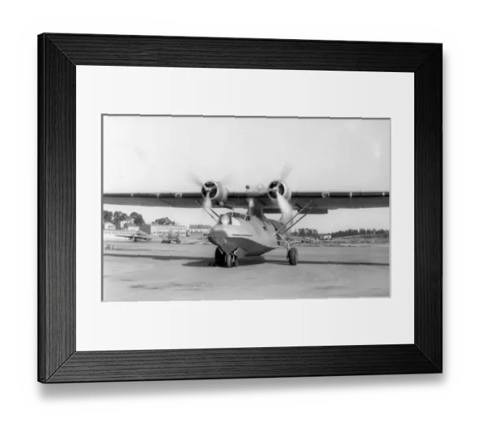 Framed Print : The Consolidated PBY-5A that the Russians shot down Framed Print : The Consolidated PBY-5A that the Russians shot down