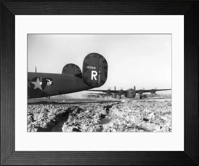Framed Print : Consolidated B-24D Liberators