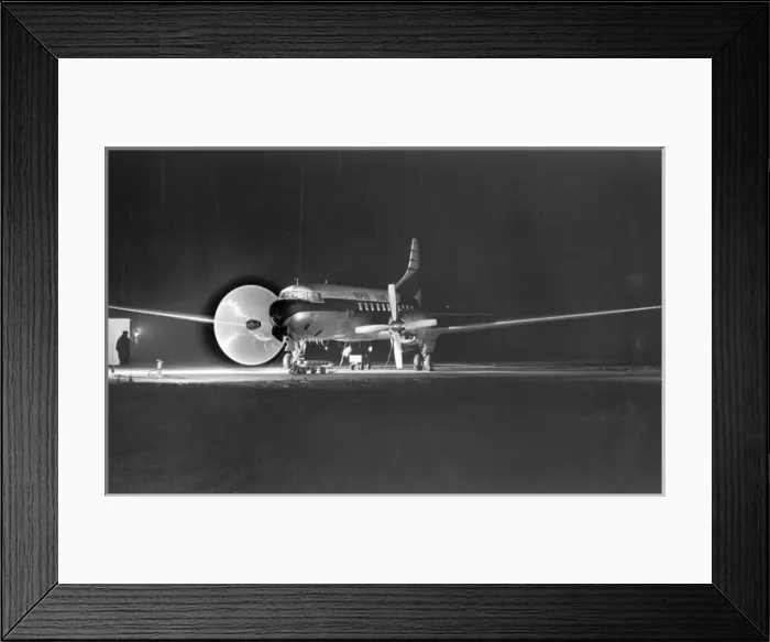 Framed Print : Convair 340 G-ANVP after conversion Framed Print : Convair 340 G-ANVP after conversion