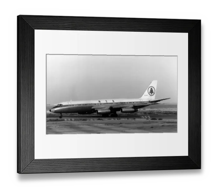 Framed Print : Convair 990 OO-AFH of Middle East Airlines Framed Print : Convair 990 OO-AFH of Middle East Airlines