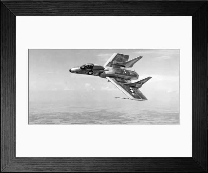 Framed Print : Vought F7U-3P Cutlass 129746 Framed Print : Vought F7U-3P Cutlass 129746
