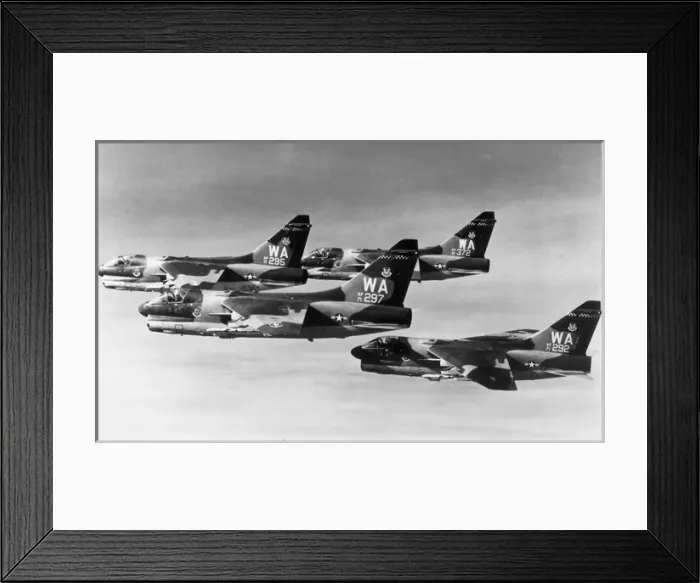Framed Print : Vought A-7 Corsair IIs Framed Print : Vought A-7 Corsair IIs