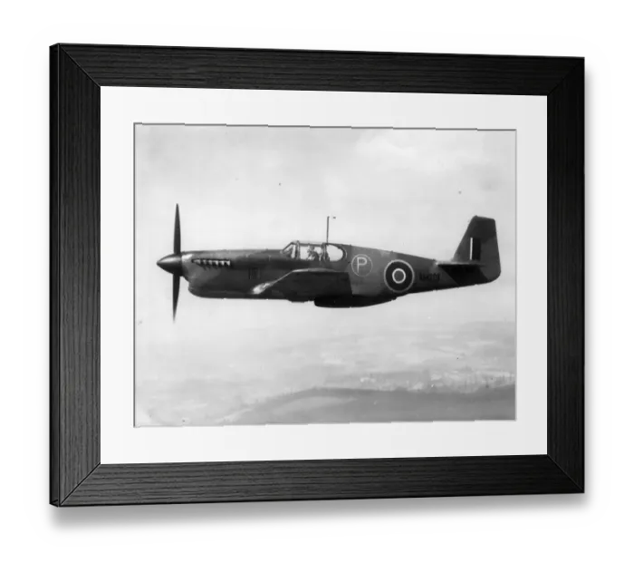 Framed Print : North American Mustang I AM208 converted to X standard Framed Print : North American Mustang I AM208 converted to X standard