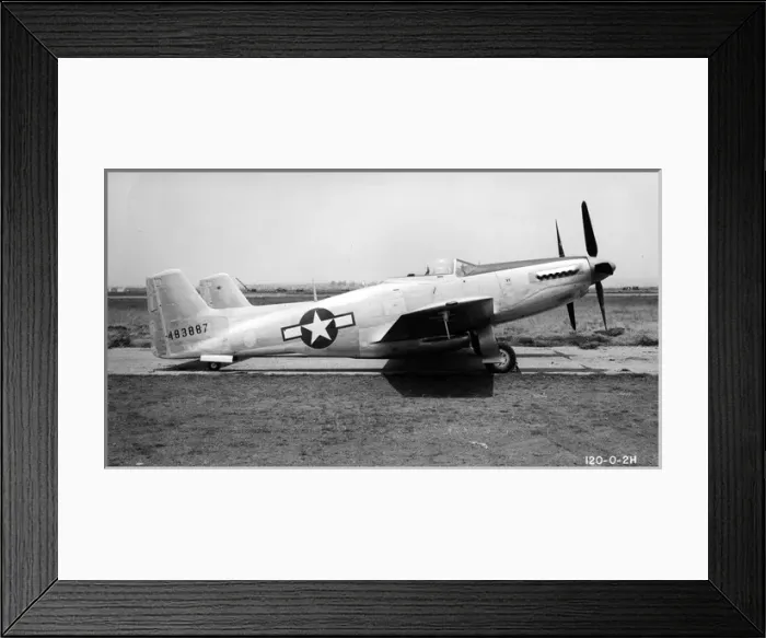 Framed Print : The second North American XP-82 Twin Mustang Framed Print : The second North American XP-82 Twin Mustang