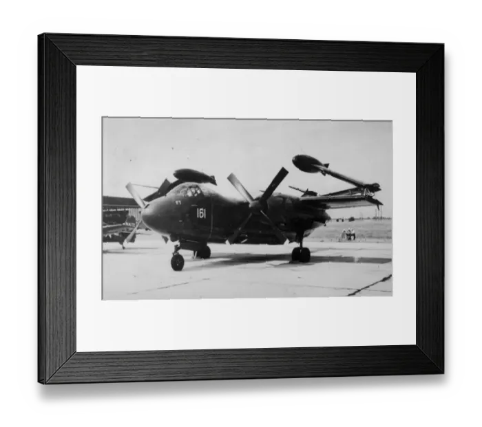 Framed Print : North American AJ-1 Savage carrier-borne strike aircraft Framed Print : North American AJ-1 Savage carrier-borne strike aircraft