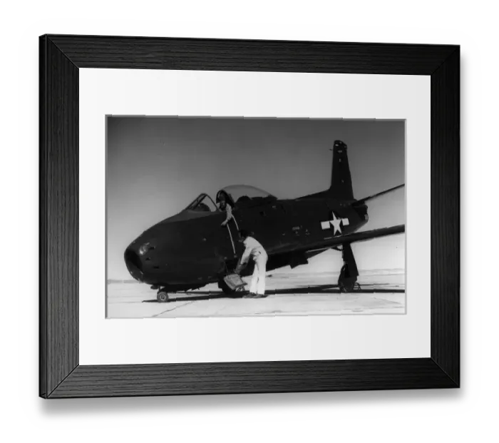 Framed Print : A North American FJ-1 Fury Framed Print : A North American FJ-1 Fury