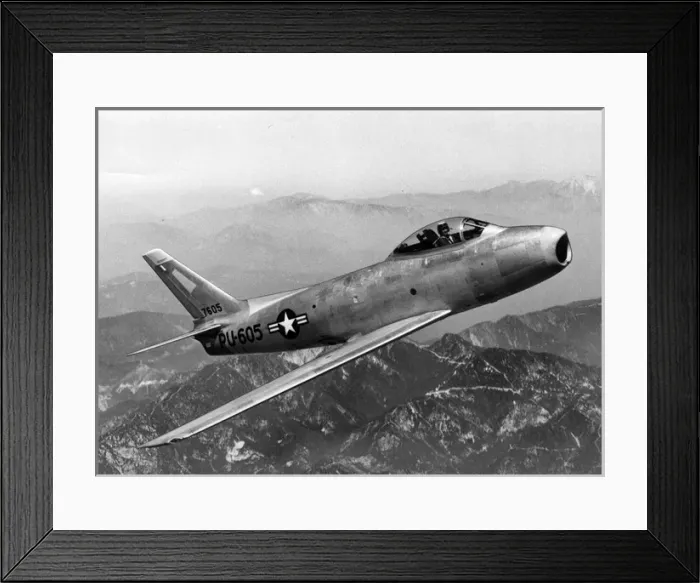 Framed Print : North American F-86A Sabre Framed Print : North American F-86A Sabre
