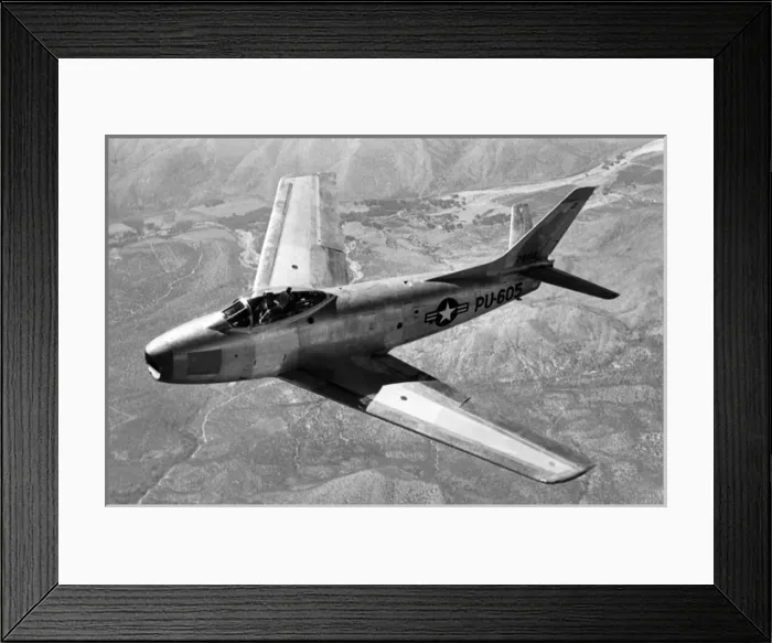 Framed Print : North American F-86A Sabre Framed Print : North American F-86A Sabre