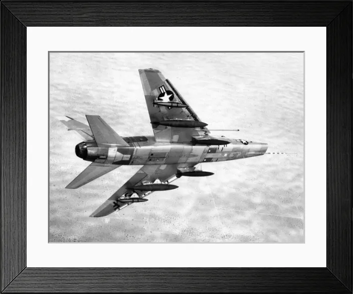 Framed Print : North American F-100C Super Sabre Framed Print : North American F-100C Super Sabre