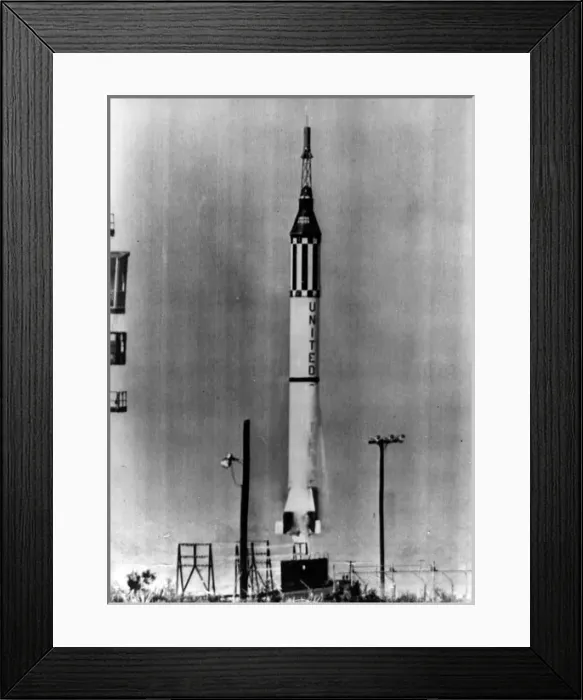 Framed Print : The Mercury-Redstone rocket that carried Virgil Grissom Framed Print : The Mercury-Redstone rocket that carried Virgil Grissom