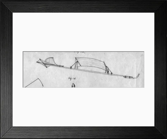Framed Print : Sir George Cayleys drawings Framed Print : Sir George Cayleys drawings