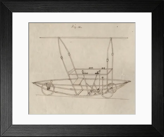 Framed Print : Sir George Cayleys drawings Framed Print : Sir George Cayleys drawings
