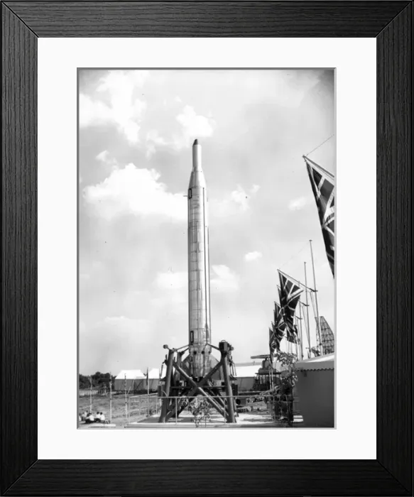 Framed Print : Black Knight at Farnborough Framed Print : Black Knight at Farnborough