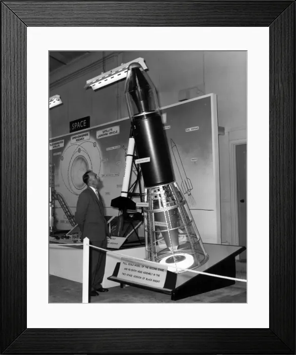 Framed Print : Two-stage version of Black Knight Framed Print : Two-stage version of Black Knight