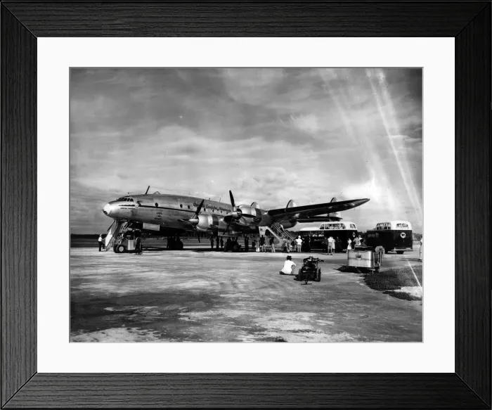 Framed Print : Lockheed Constellation Lawrence Hargrave of Qantas Empire Framed Print : Lockheed Constellation Lawrence Hargrave of Qantas Empire