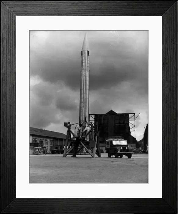 Framed Print : Black Knight at Woomera Framed Print : Black Knight at Woomera