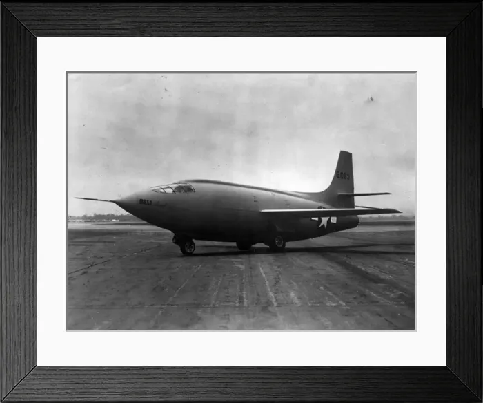 Framed Print : Bell X-1-2 on the ground Framed Print : Bell X-1-2 on the ground