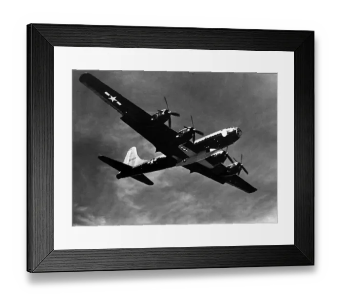 Framed Print : Bell XS-1 underneath its Boeing B-29 mothership Framed Print : Bell XS-1 underneath its Boeing B-29 mothership