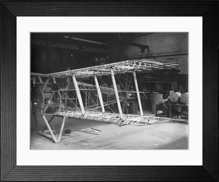 Framed Print : Sopwith 7F1 Snipe E7987 during construction Framed Print : Sopwith 7F1 Snipe E7987 during construction