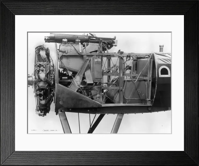 Framed Print : Sopwith 7F1 Snipe without front fuselage cowling Framed Print : Sopwith 7F1 Snipe without front fuselage cowling