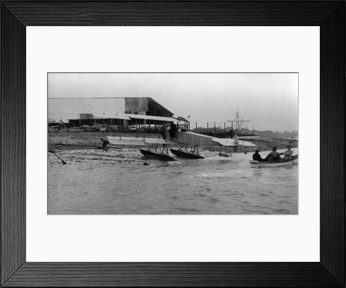 Framed Print : Sopwith Anzani Tractor Seaplane of 1913 Framed Print : Sopwith Anzani Tractor Seaplane of 1913