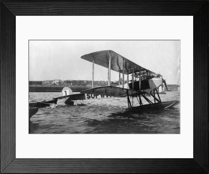 Framed Print : Sopwith Circuit Seaplane 1913 Framed Print : Sopwith Circuit Seaplane 1913