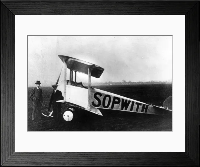 Framed Print : The prototype Sopwith Tabloid two-seater Framed Print : The prototype Sopwith Tabloid two-seater