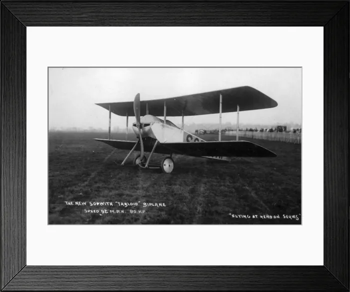Framed Print : The new Sopwith Tabloid biplane Framed Print : The new Sopwith Tabloid biplane