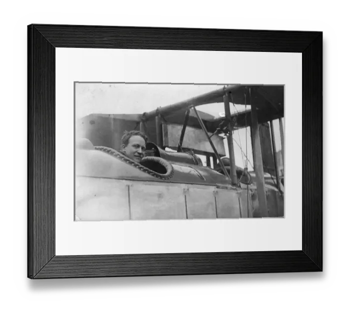 Framed Print : Victor Mahl in the cockpit of a Sopwith Admiralty Type 860 Framed Print : Victor Mahl in the cockpit of a Sopwith Admiralty Type 860