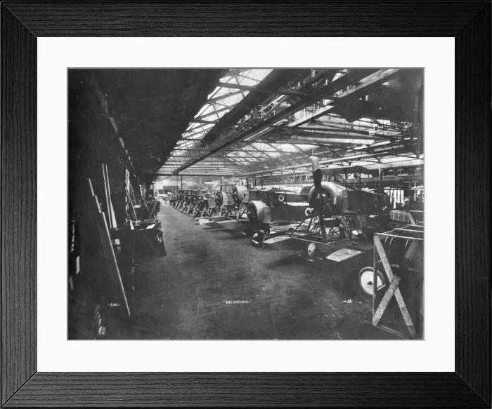 Framed Print : Sopwith production line Framed Print : Sopwith production line