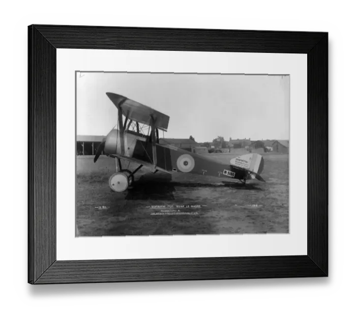 Framed Print : Sopwith Pup N5180 of the RNAS at Brooklands Side view Framed Print : Sopwith Pup N5180 of the RNAS at Brooklands Side view
