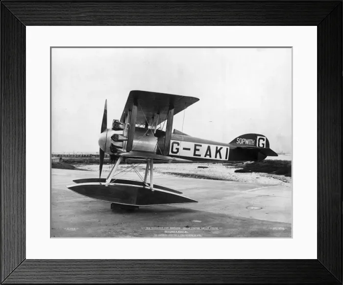 Framed Print : Sopwith Schneider Cup seaplane G-EAKI Framed Print : Sopwith Schneider Cup seaplane G-EAKI