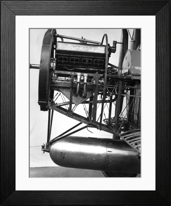 Framed Print : The Sunbeam-Coatalen Arab I engine installation on a Sopwith Framed Print : The Sunbeam-Coatalen Arab I engine installation on a Sopwith