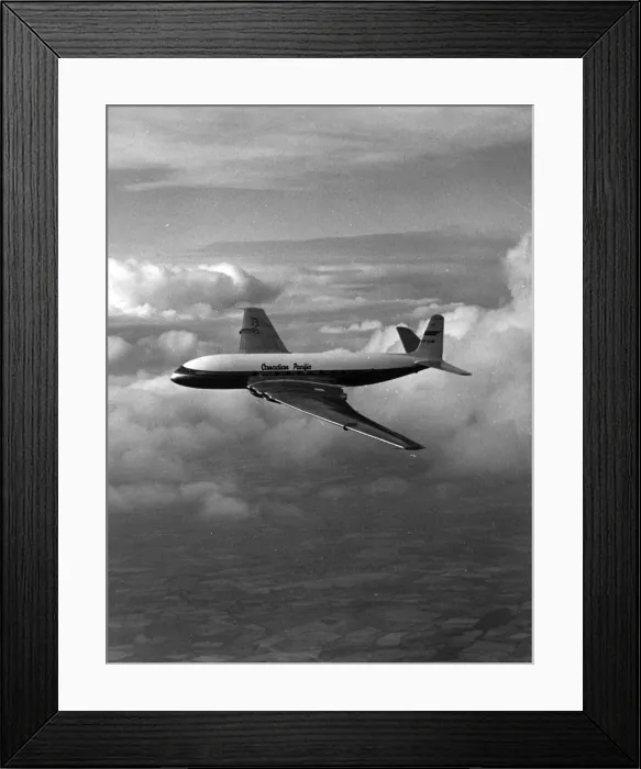 Framed Print : de Havilland DH106 Comet 1A CF-CUM Framed Print : de Havilland DH106 Comet 1A CF-CUM