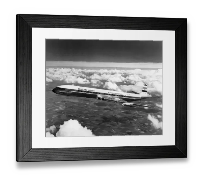Framed Print : de Havilland DH106 Comet 4C SU-ALC of United Arab Airlines Framed Print : de Havilland DH106 Comet 4C SU-ALC of United Arab Airlines