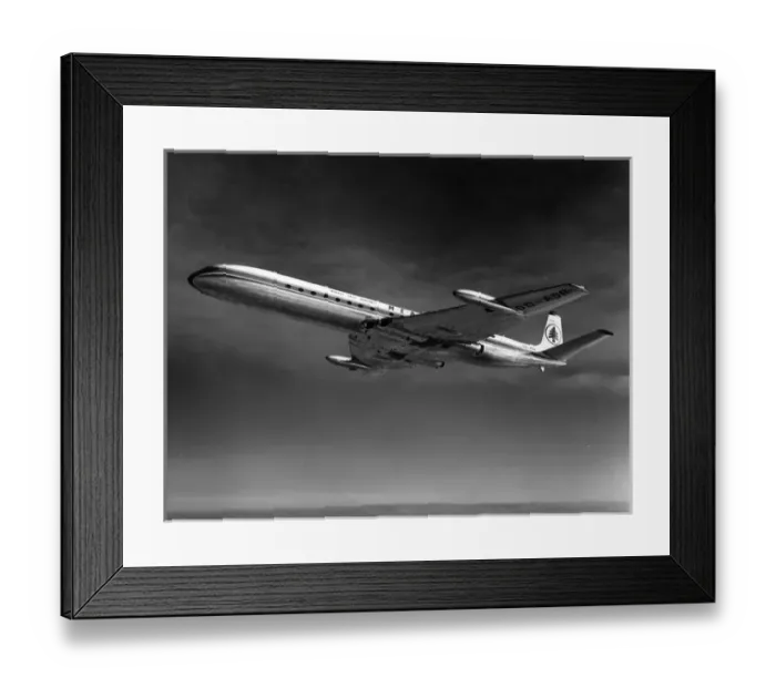 Framed Print : de Havilland DH106 Comet 4C OD-ADR of Middle East Airlines Framed Print : de Havilland DH106 Comet 4C OD-ADR of Middle East Airlines