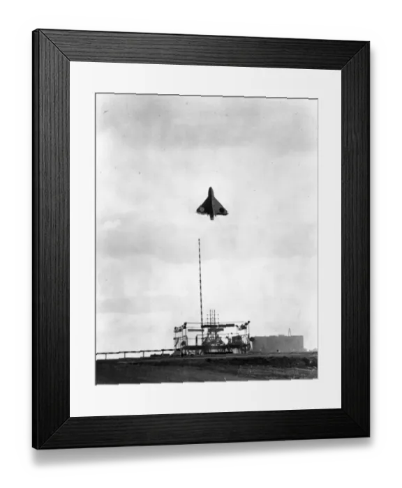 Framed Print : Fairey VTO delta-winged research missile under test Framed Print : Fairey VTO delta-winged research missile under test