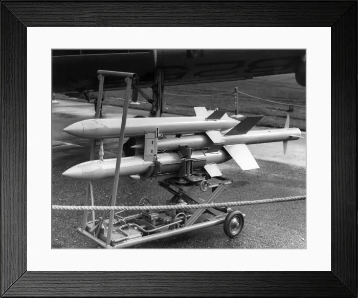 Framed Print : Fairey Fireflash air-to-air missile