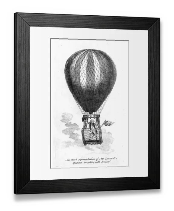 Framed Print : An account of Five Aerial Voyages in Scotland Framed Print : An account of Five Aerial Voyages in Scotland