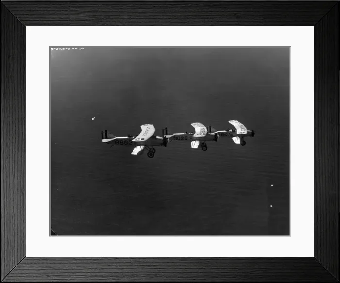 Framed Print : Three Curtiss OC-2 Falcons of the US Marine Corps Framed Print : Three Curtiss OC-2 Falcons of the US Marine Corps