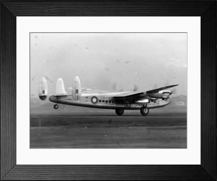 Framed Print : Avro 685 York CMk1 MW140 Endeavour takes-off Framed Print : Avro 685 York CMk1 MW140 Endeavour takes-off