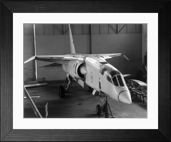 Framed Print : A BAC TSR-2 in a hangar Framed Print : A BAC TSR-2 in a hangar