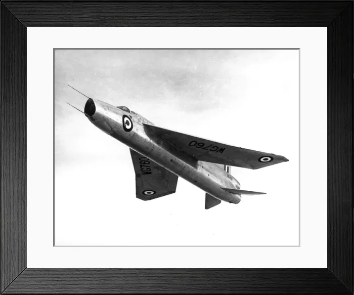 Framed Print : The first English Electric P1A WG760 in flight Framed Print : The first English Electric P1A WG760 in flight