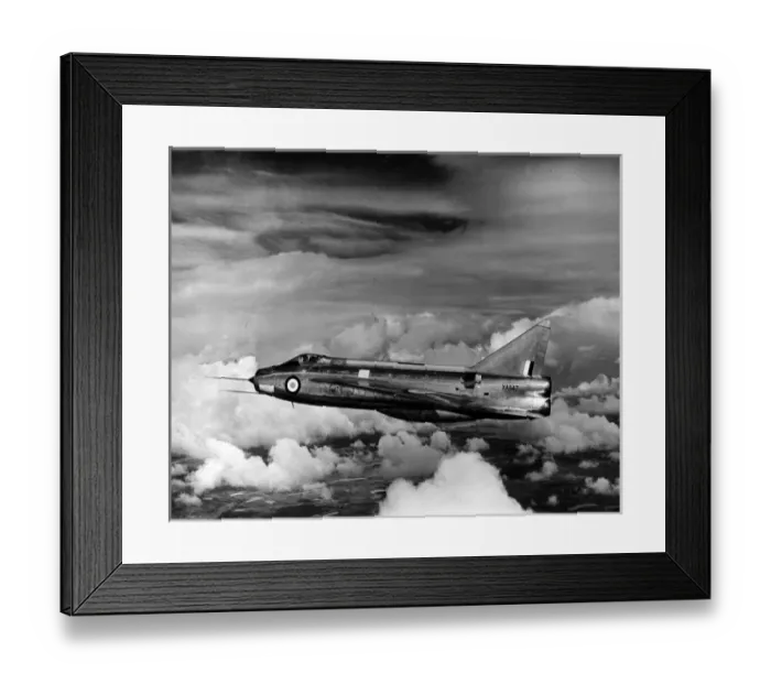 Framed Print : The first English Electric P1B Lightning XA847 in flight Framed Print : The first English Electric P1B Lightning XA847 in flight
