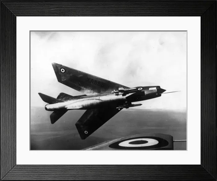 Framed Print : The second English Electric P1B Lightning XA853 in flight Framed Print : The second English Electric P1B Lightning XA853 in flight